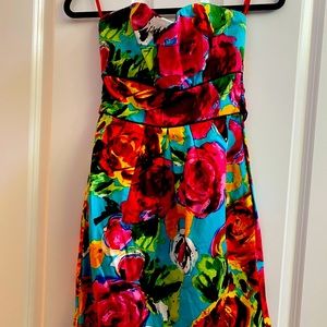 Strapless Summer Dress